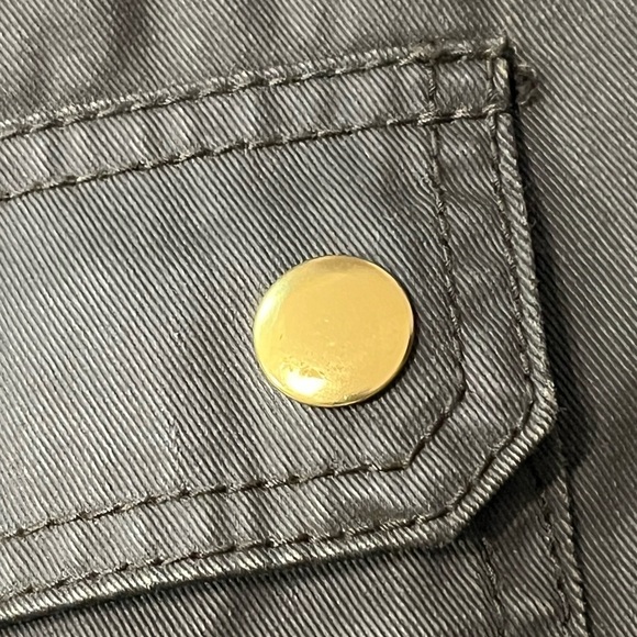 NEW J. Crew BLACK LABEL Downtown Field Utility Jacket Wax Coated Army Green - Picture 16 of 16